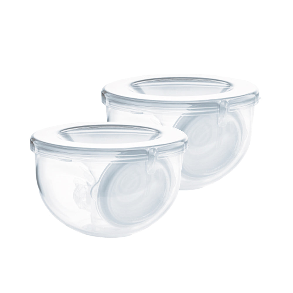 On-the-Go Plus Synergy Gold® Portable Breast Pump & CaraCups Wearable Milk Collection Hands-Free Inserts - Image 5